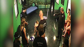 Magdalena Hard Fucked and Covered in Cum in Live Gangbang