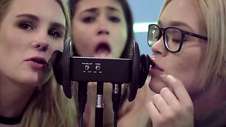 Brooklyn Gray, Katie Kush & Natalie Knight Sexy ASMR