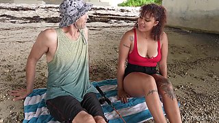 Hot Ebony Teen 18+ Goes Fishing For A Big Dick - Filthy Rich