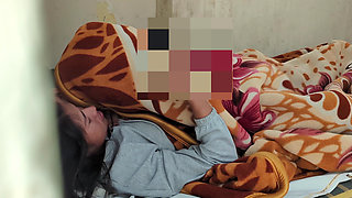 Missionary Fuck with Husband's Friend and Cum Inside Me