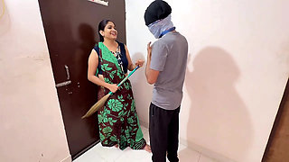 Indian Village Kamwali Aunty Got Punishment for Stealing From Purse Hindi Audio