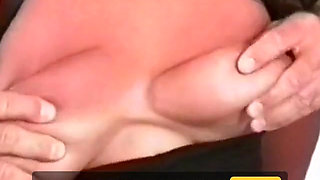 Big tits milf gets bound, gagged