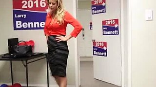 Hot off the campaign trail, young boy Joey gets caught