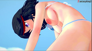 Ryuko Matoi Sexy Bikini Sex