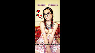 Hard Fuck and Face Full of Cum for Tiny Teen