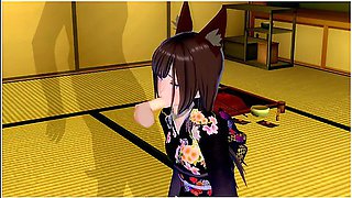 3d Hentai - Amagi - (azur Lane / Koikatsu)