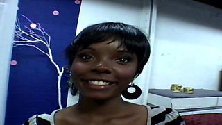 Big Tits Ebony Slut Rides BBC Till Dripping Wet Orgasm