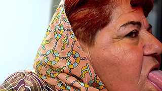 Extreme Fat Belly Mature Destroyed by a Monstercock