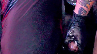 Gimp Sub Gets Pegged and Milked