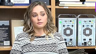 Caught on tape stealing and getting fucked