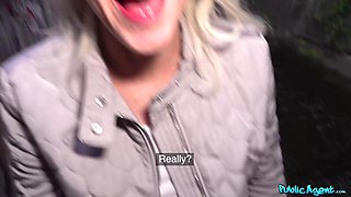 Helena Moeller's Intense Desire in Public Blonde Ride