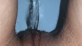 In a Public Toilet, I Jerk off and Pee at the Same Time