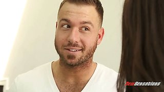 Lily pleases her stepbrother with a special gift