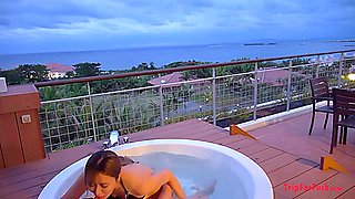 Japanese Gal Adultery Wife Gets Creampied By Chinese Man At Kanucha Bay Hotel & Villas In Okinawa