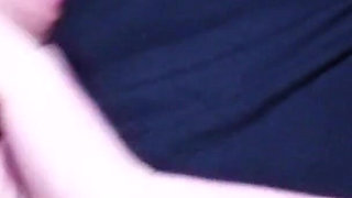 Blonde Dogging Cum Slut Sucks off Strange in Back of Car