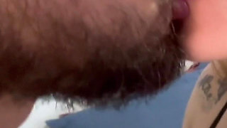 Naughty Redhead Sucking Tasty Cock in POV and Riding - Homemade Amateur Couple