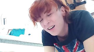 RedLilis Tgirl Asshole Anal Creampie
