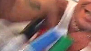 Horny MILF Teacher Fucked and Face Covered in Cum