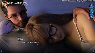 Boundaries of Morality (part 30) by Novel-games - Husband Fucks Wife's Pussy