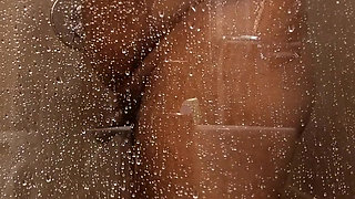 Shower Time Masturbation