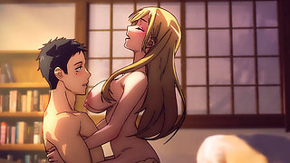 Marin's Enthusiasm Was Legendary. Gojo's Virginity Was History ( Cartoon )