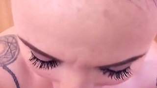 Petite redhead teen Chloe Carter POV blowjob deepthroat