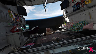 Nexus-3 Orbit Seduction - What Will Happen When His Dick Is in Her Ass and Pussy?