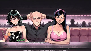 My New Girlfriend Taboo Hentai Game Ep.61 Swinger Couple Having Sex in the Club Vip Booth!