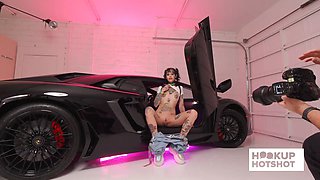 BTS - CC Doll Spreads Her Ass In A Heated Photo Session!