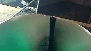 Mariana's Ass While Sucking Cock