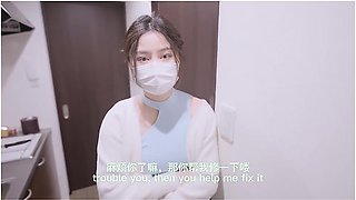 Landlord Stuffs Female Tenant In Washing Machine And Fucks - Nana Taipei