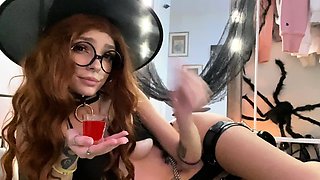 Blonde tight pussy babe solo toy fun in glamour masturbation