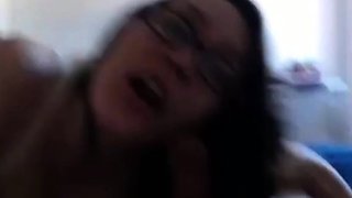 Brunette Webcam Handjob and Cumshot