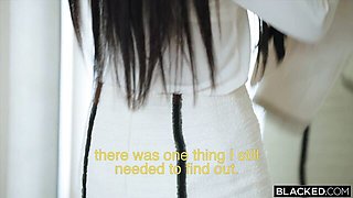 Pussy licking dirt with steamy Marica Hase and Julio Gomez from Blacked.Com