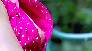 Pink In Park - Nasty Teen 18+ Aislin Public Masturbation