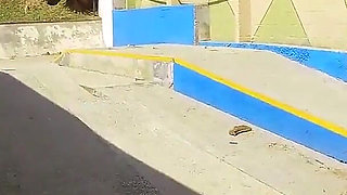 Training Outside I Know a Tall Guy Who Wanted to Teach Me Cardio and I Accepted