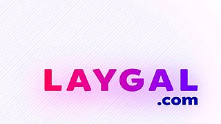 Latex-clad babe in high heels gets fucked rough by her man.