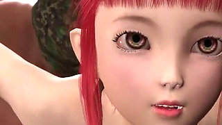 Black big cock bangs a hot Japanese teen with big boobs in cuffs