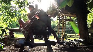 Big-Ass MILF Helene's Outdoor Adventure