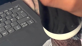 Enjoying My Pussytoy While Watching My Girlfriend Beautiful Body