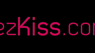 Lezkiss Hot Lesbians Makeout in Bedroom
