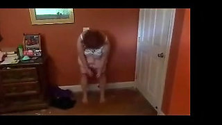Nurse Vicki playing with herself on the bed