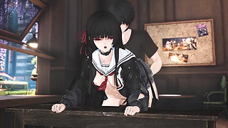 Wuthering Waves - Chisa's Hot Sex Scene 2 - 3D Animation