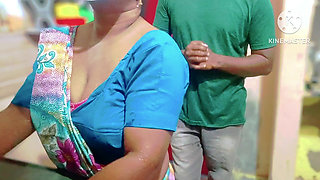 Lactating House Maid Feeding Her Milk and Fucked Hardly by Owner's Stepson- Full Tamil Erotic Audio with Real Loud Moaning