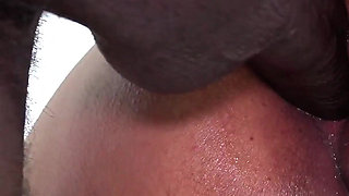 Fat Belly Granny Gets All Holes Fucked by a BBC