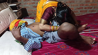 A teacher gave pleasure to a school girl in the room