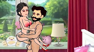 Husband Wife and Maid Gangu Bai Ki Chudai Ki Story, Hindi Cartoon Sex Story