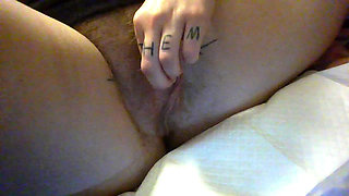 FTM Solo Masturbation Session Sex Toys Trans by BadWolf Badass