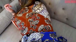 A Russian Blonde MILF Reluctantly Seduced Virgin Son With