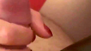 Evering Handjob Real Orgasm